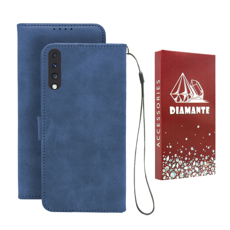 کیف کلاسوری دیامانته مدل Bandaviz Rd مناسب برای گوشی موبایل سامسونگ Galaxy A30s به همراه بند آویز