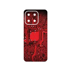 MAHOOT Red_Printed_Circuit_Board Cover Sticker for Honor X6b
