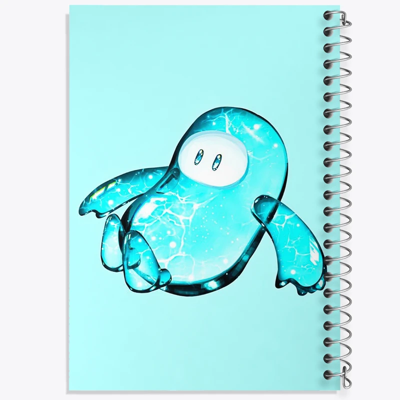 دفتر مشق 100 برگ خندالو طرح بازی فال گایز (Fall Guys) کد 32791