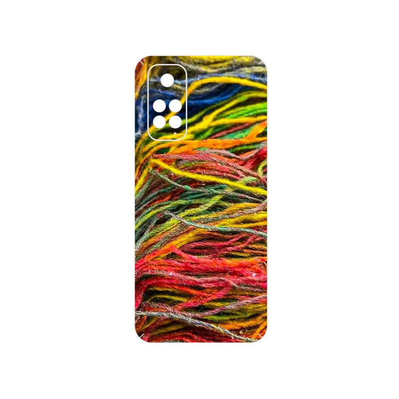 برچسب پوششی ماهوت مدل Fabric Texture 9 مناسب برای گوشی موبایل شیائومی Redmi Note 11