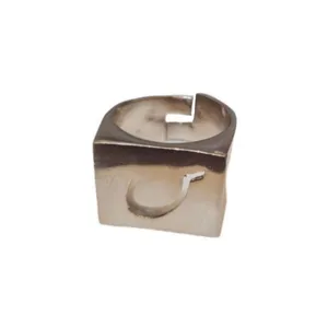 انگشتر زنانه مدل حروف فارسی س