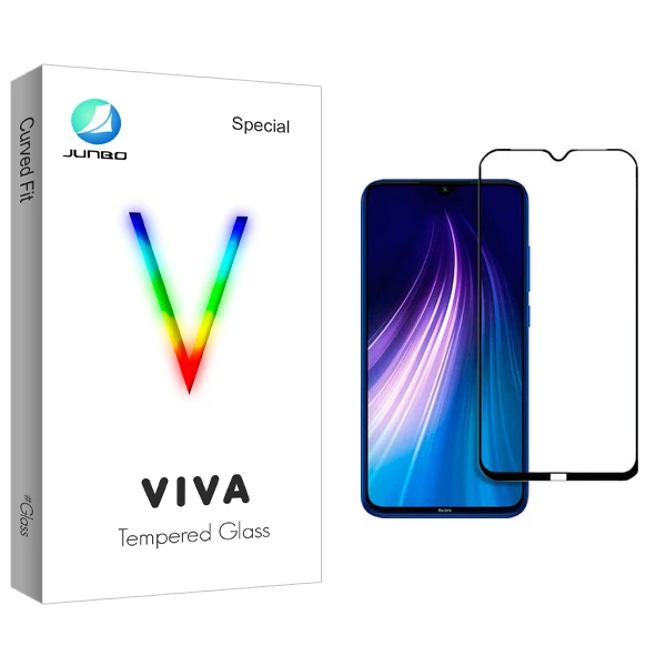 محافظ صفحه نمایش جانبو مدل Viva Glass مناسب برای گوشی موبایل شیائومی Redmi Note 8