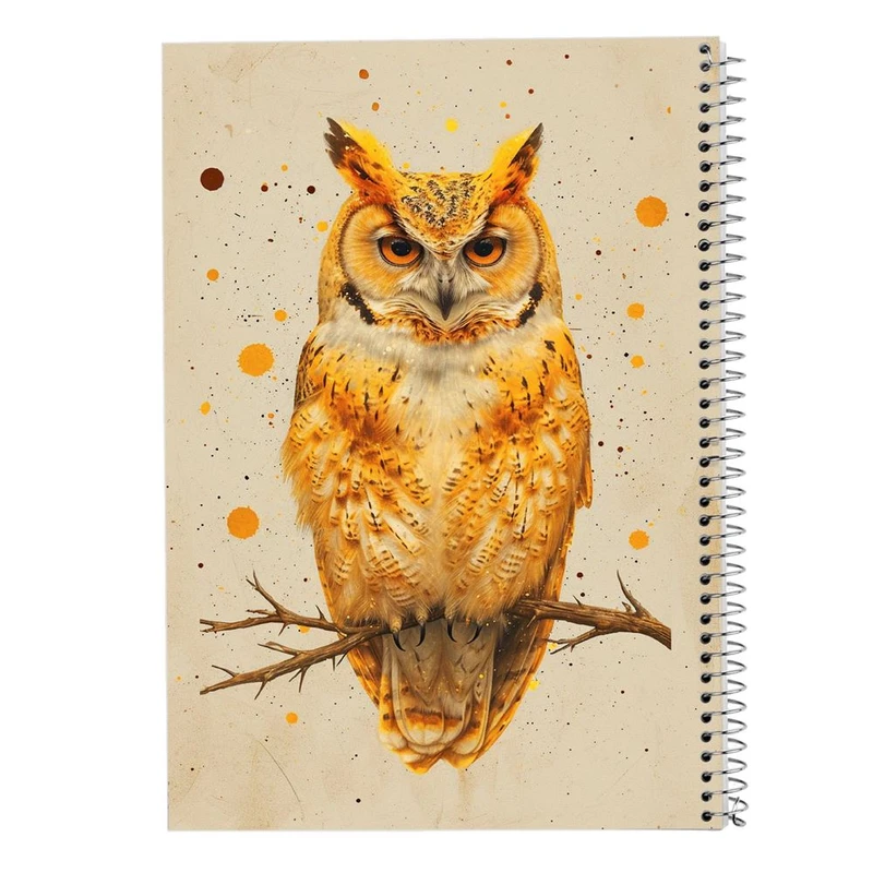 دفتر شطرنجی 50 برگ مدوپد طرح پرنده کد DF15294