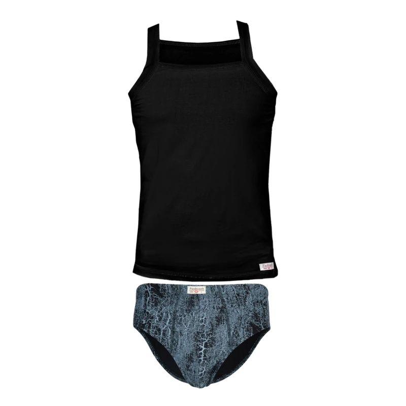 ست شورت و زیرپوش مردانه پنبینه مدل نخ پنبه خالص صادراتی طرح آراد