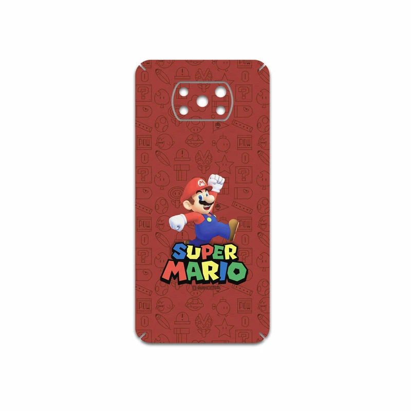 برچسب پوششی ماهوت مدل Super-Mario-Game مناسب برای گوشی موبایل شیائومی Poco X3 Pro