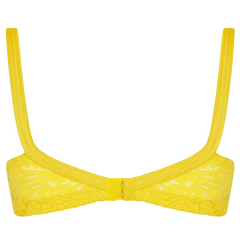 سوتین زنانه دکسونری مدل 355007110 دانتل رنگ زرد -  - 3