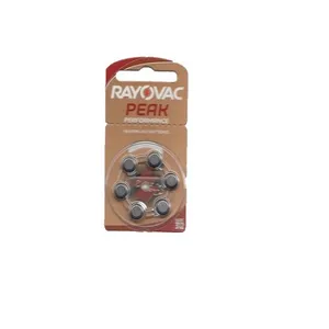 باتری سمعک ریوواک مدل PEAK 312 بسته 6 عددی