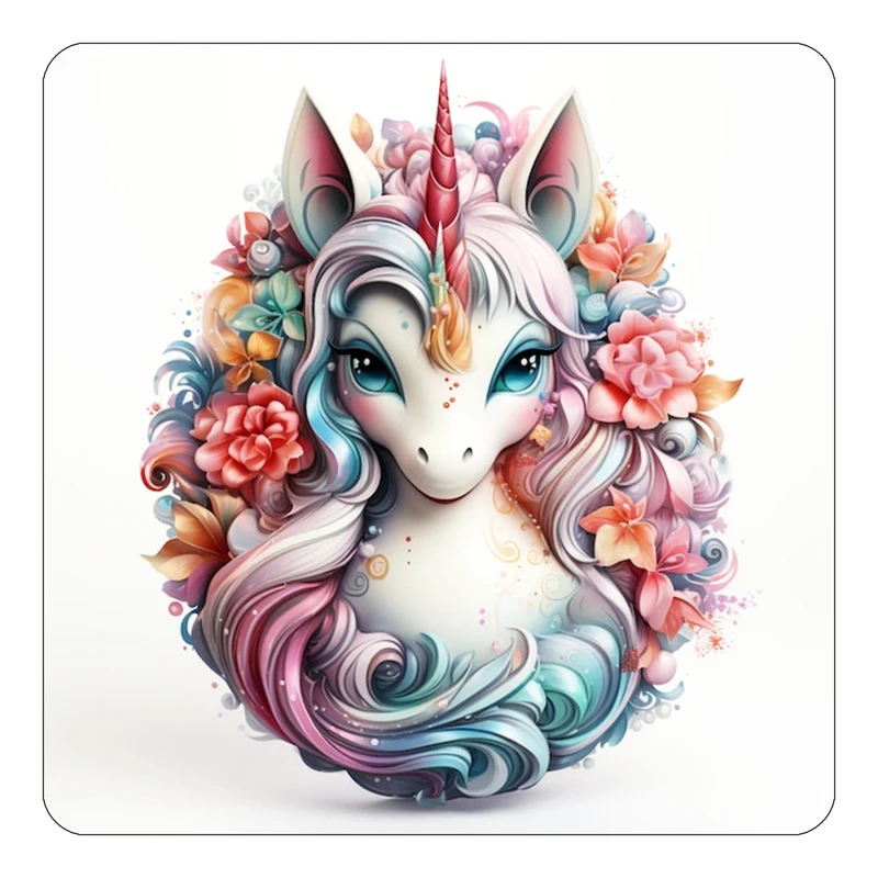 مگنت کاکتی طرح اسب تک شاخ و یونیکورن مدل mp32294