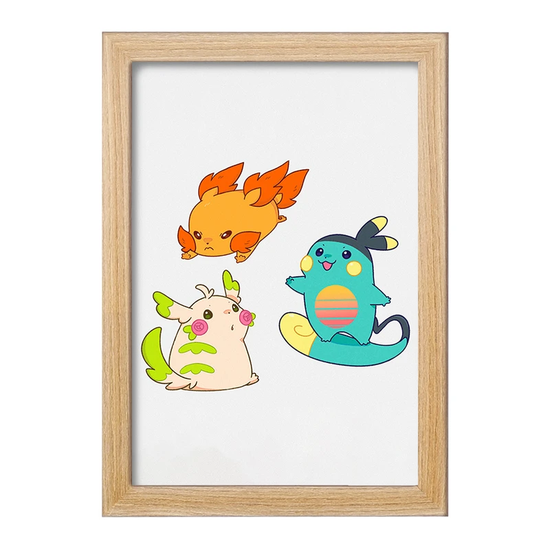 تابلو خندالو مدل بازی پوکمون (pokemon) کد 32700