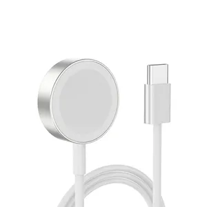 کابل شارژر مغناطیسی گرین لاین مدل magnetic charging مناسب برای اپل واچ /45/38/40 میلی متری