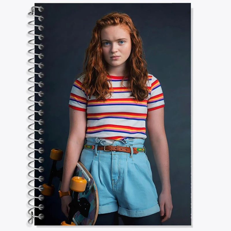 دفتر لغت 50 برگ خندالو مدل مکس سریال استرنجر تینگز Stranger Things کد 19313