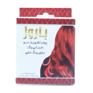 پودر تقویت کننده  باروز مدل حنا بی رنگ وزن 100 گرم