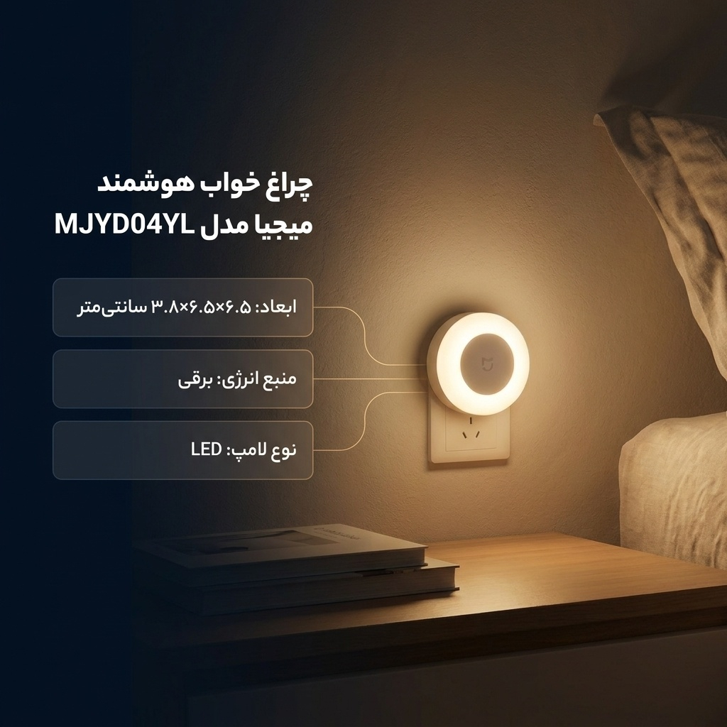 چراغ خواب هوشمند میجیا مدل MJYD04YL