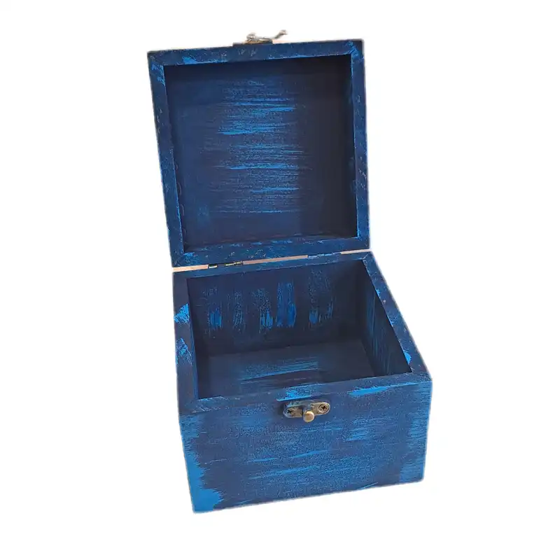 جعبه هدیه چوبی مدل هنری طرح خوشنویسی کد WSB103