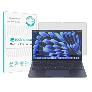 محافظ صفحه نمایش شفاف راک اسپیس مدل Resistant مناسب برای لپ تاپ اپل macbook air 13 2024