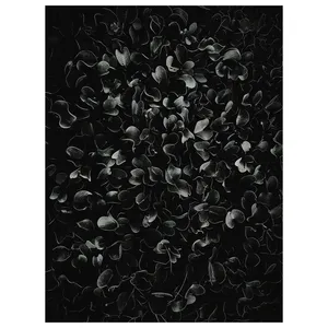 فرش پارچه‌ای مدل فرشیه طرح برگ تیره کد AR3059200