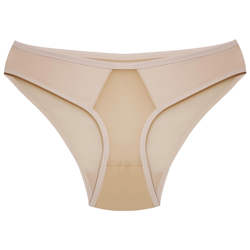 ست شورت و سوتین زنانه پانیذ مدل ساتن فنردار کد 4649 رنگ کرم