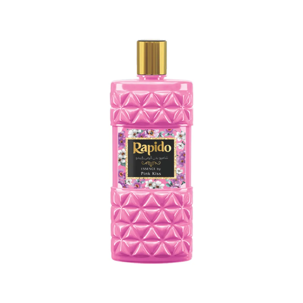 شامپو بدن راپیدو مدل pink kiss حجم 400 میلی لیتر