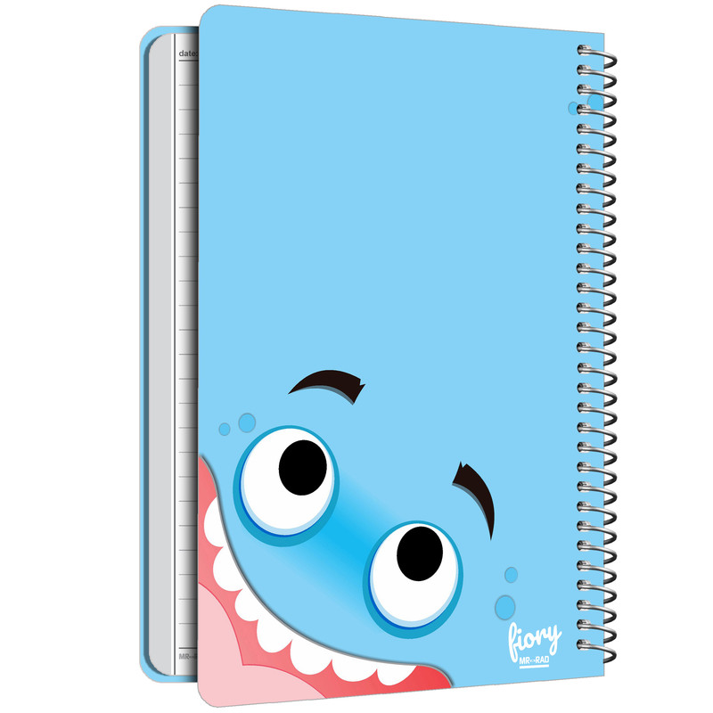 دفتر مشق مستر راد مدل ایموجی طرح خوشحال کد funny face 1574