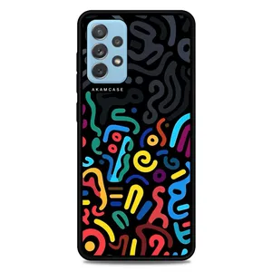 AKAM AMC-WSGA72-DOODLE8  Cover For Samsung Galaxy A72