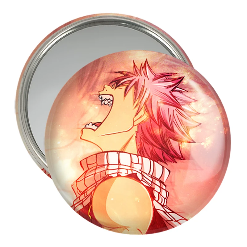 آینه جیبی خندالو مدل ناتسو انیمه فری تیل Fairy Tail  کد 16475