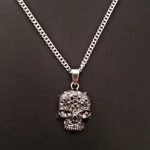 گردنبند مردانه طرح اسکلت مدل Mj004
