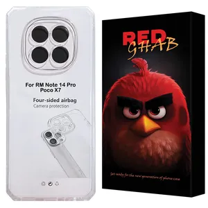 RED GHAB JEDG Cover For Xiaomi Redmi Note 14 Pro 4G