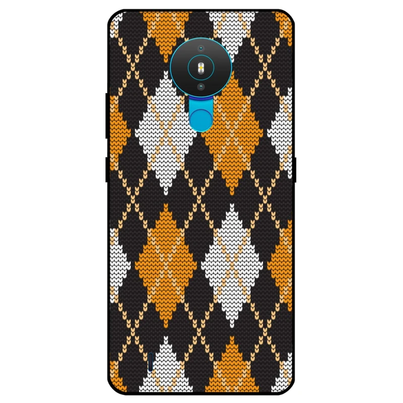 کاور مگافون طرح بافت مدل 8104 مناسب برای گوشی موبایل نوکیا 1.4