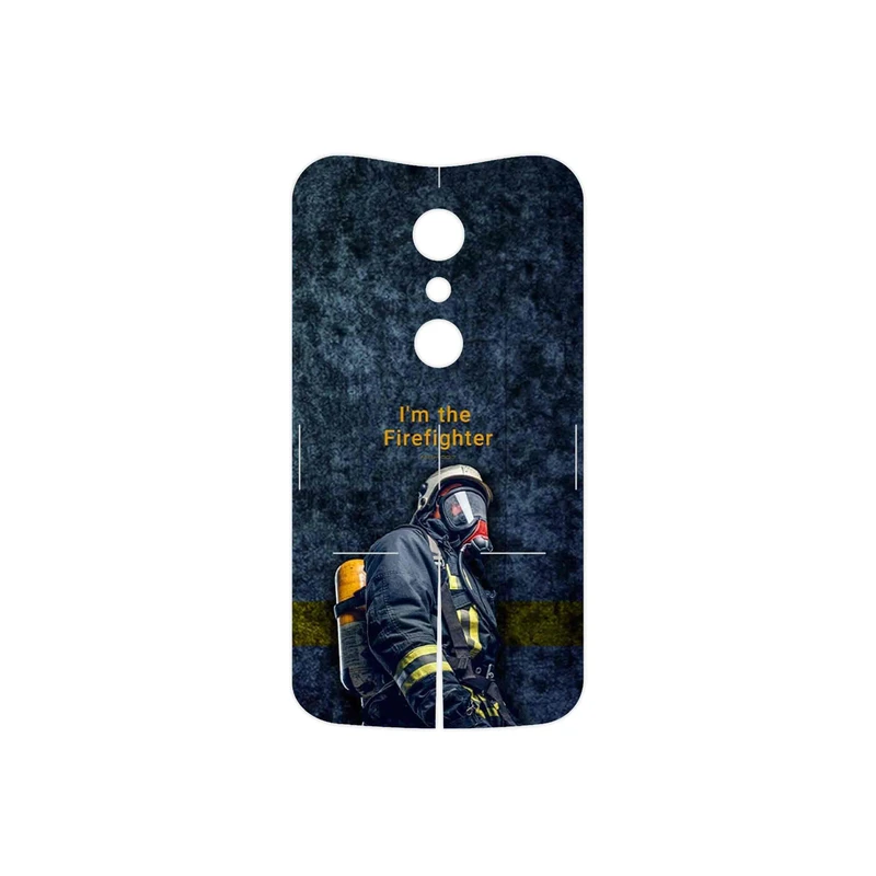 برچسب پوششی ماهوت مدل Firefighter مناسب برای گوشی موبایل موتورولا Moto G 2nd gen