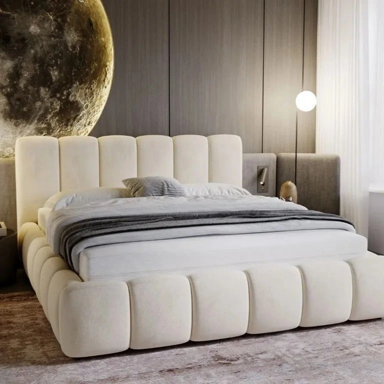 تخت‌خواب چوب دو نفره مدل تدی سایز 160 * 200 سانتی‌متر