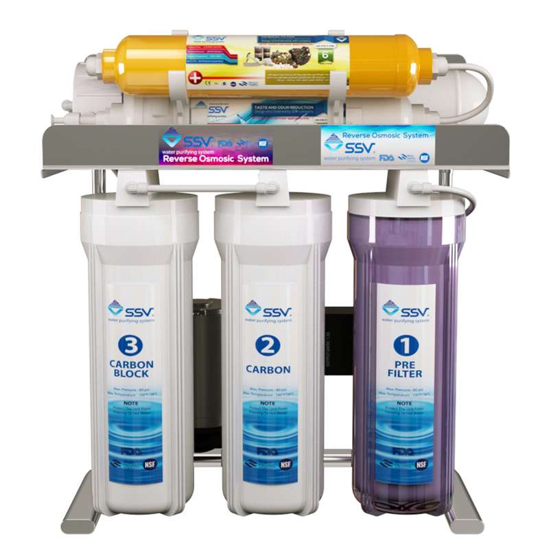 دستگاه تصفیه کننده آب خانگی اس اس وی مدل MaxClear X600 دستگاه تصفیه کننده آب خانگی اس اس وی مدل MaxClear X600