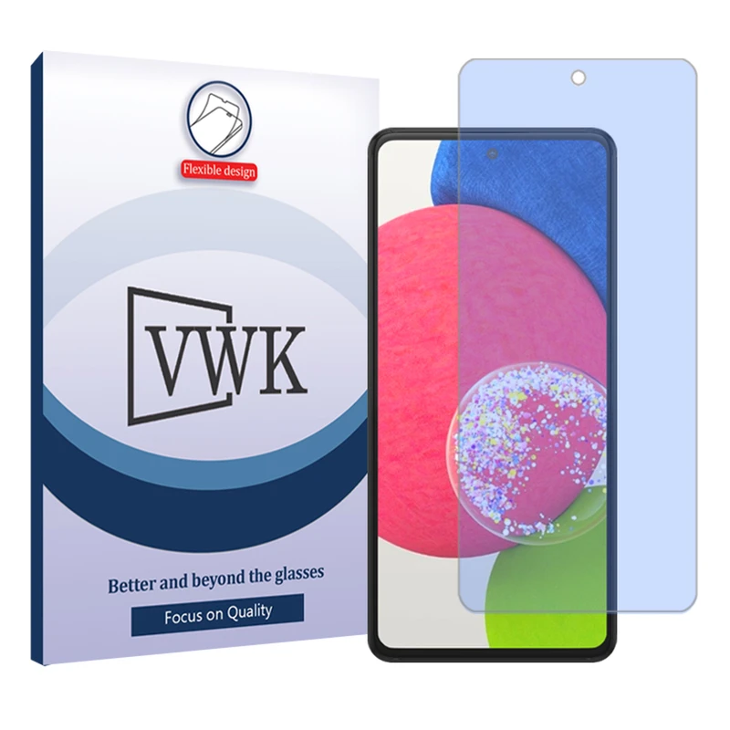 محافظ صفحه نمایش آنتی بلو وی دبلیو کی مدل Tough مناسب برای گوشی موبایل سامسونگ Galaxy A52s 5G 