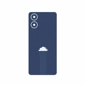 MAHOOT Minimal Data Cloud Cover Sticker for Motorola Moto G04s