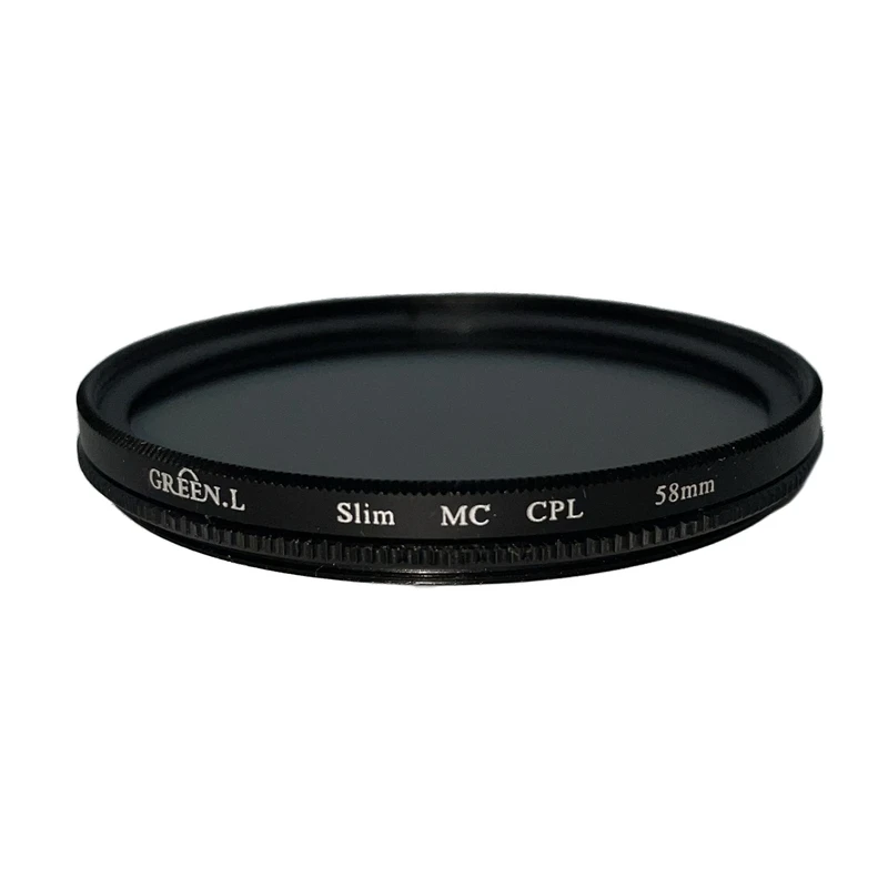 فیلتر لنز گرین ال مدل C-PL MC SLIM-58MM