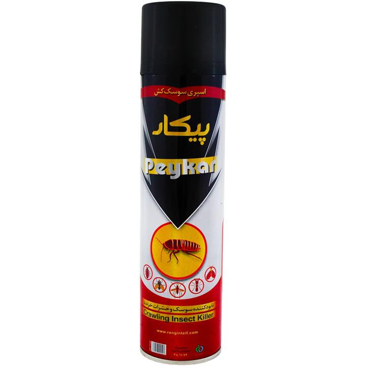 اسپری سوسک کش پیکار مدل insect killer حجم 300 میلی لیتری