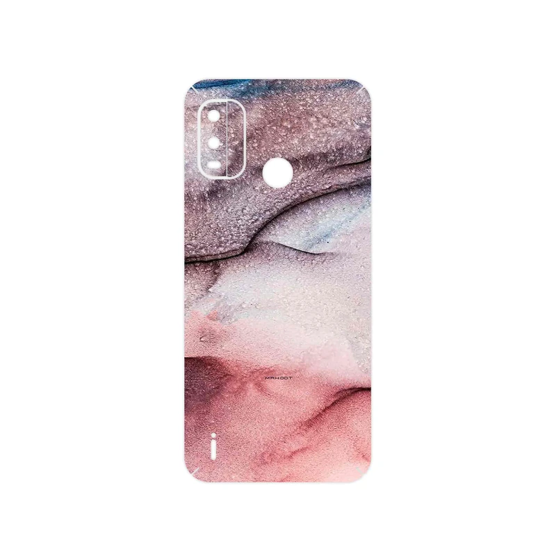 برچسب پوششی ماهوت مدل Smoky pink marble مناسب برای گوشی موبایل نوکیا G11 Plus