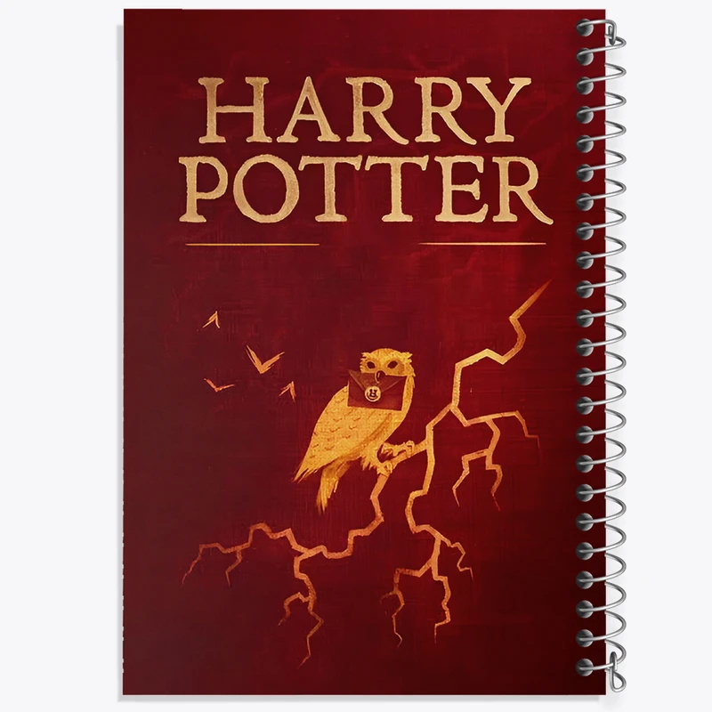 دفتر نقاشی 50 برگ خندالو طرح هری پاتر (Harry Potter) کد N3160