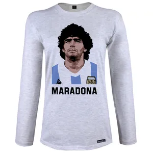 تی شرت آستین کوتاه زنانه 27 مدل Maradona کد MH1370