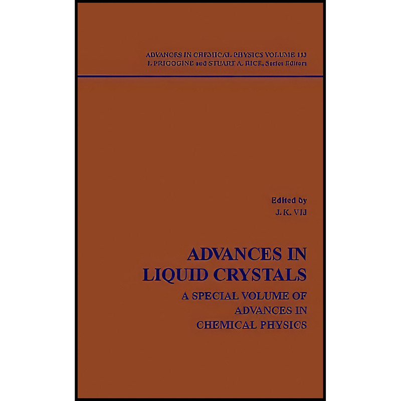 کتاب Advances in Liquid Crystals اثر جمعي از نويسندگان انتشارات Wiley-Interscience