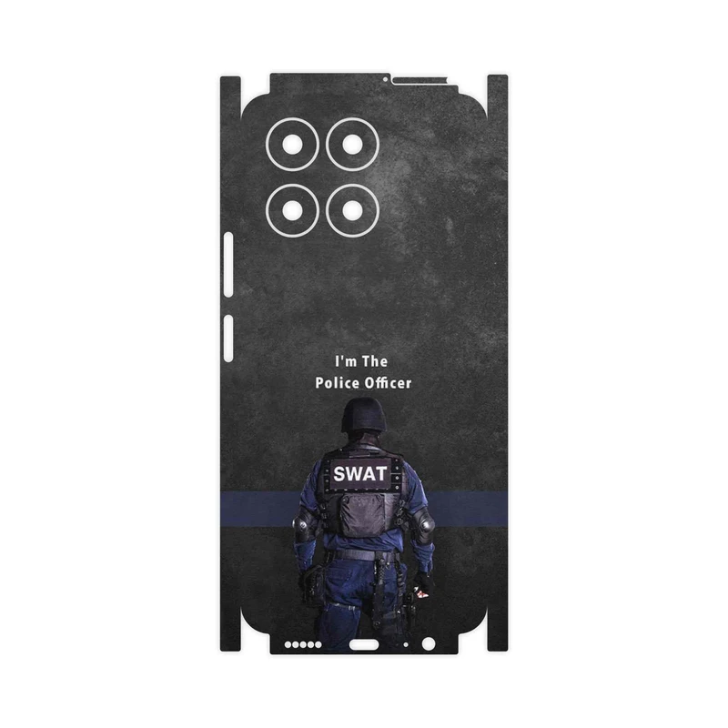 برچسب پوششی ماهوت مدل Police Officer-FullSkin مناسب برای گوشی موبایل آنر X6a