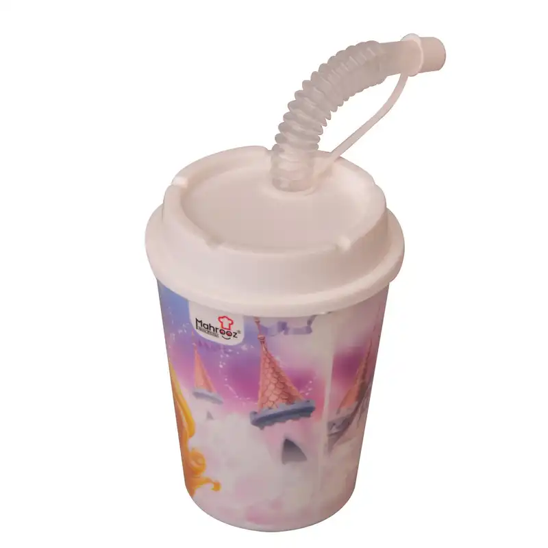 لیوان مهروز کودک طرح دختر و پرنده کد 0001