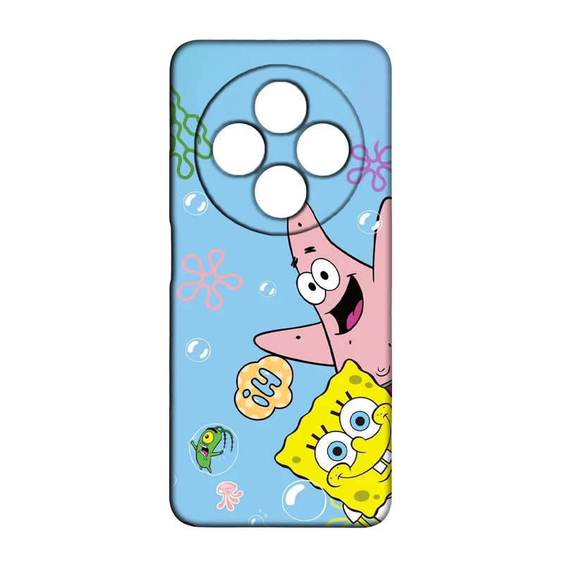 کاور طرح باب اسفنجی کد 422 مناسب برای گوشی موبایل شیائومی Redmi 14C