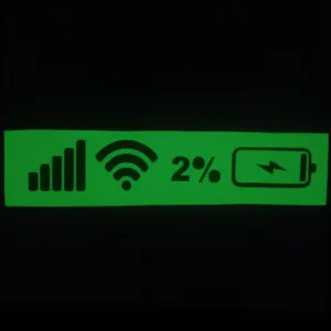 برچسب بدنه خودرو مدل Low battery شبنما
