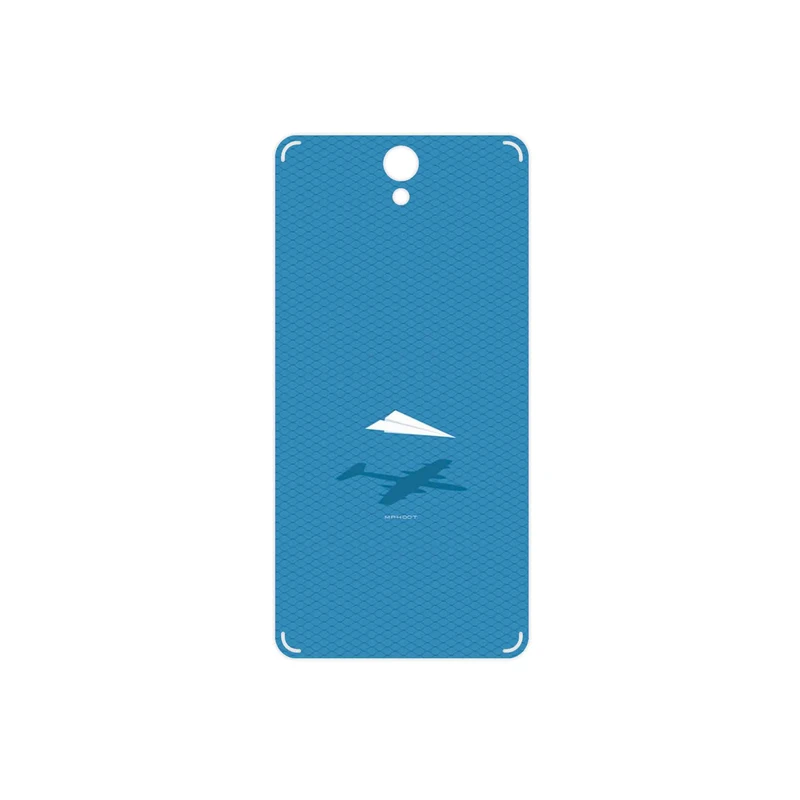 برچسب پوششی ماهوت مدل Minimal Paper Airplane مناسب برای گوشی موبایل لنوو Vibe S1