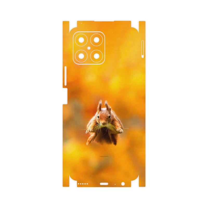 برچسب پوششی ماهوت مدل Squirrel-FullSkin مناسب برای گوشی موبایل آنر X8