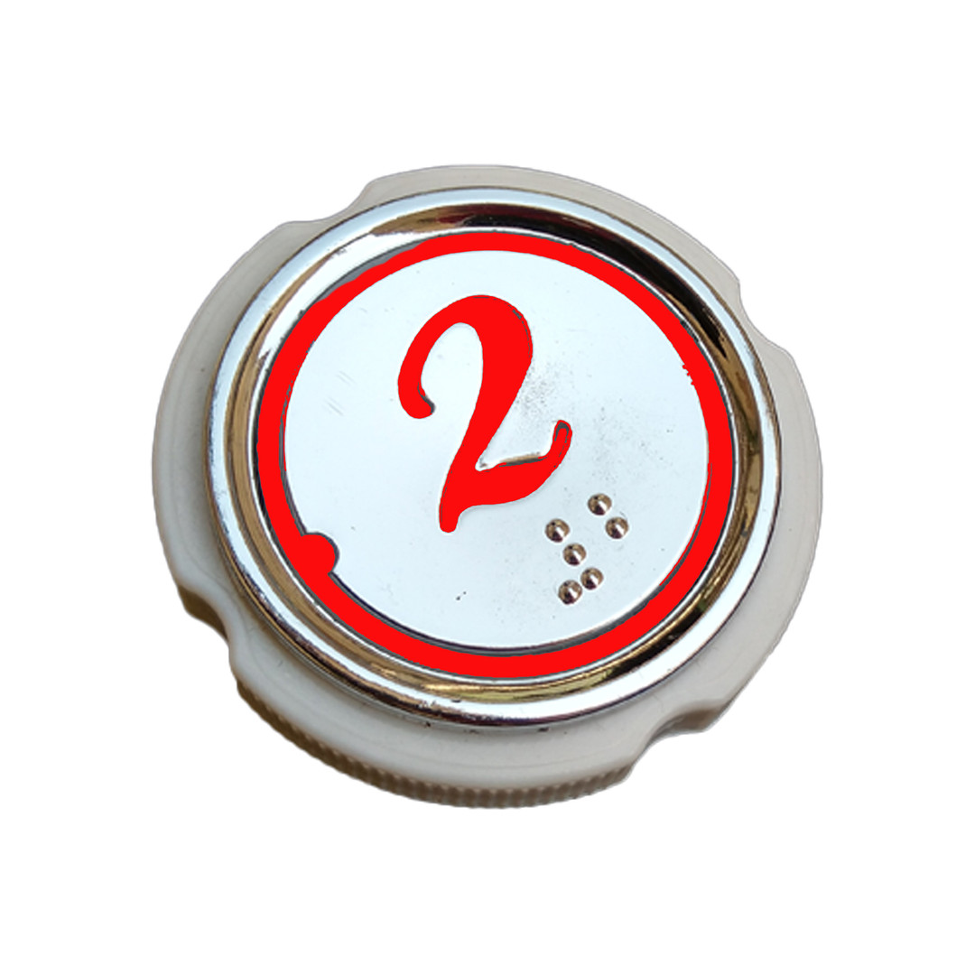 شستی احضار کابین آسانسور مدل AL7002-2R