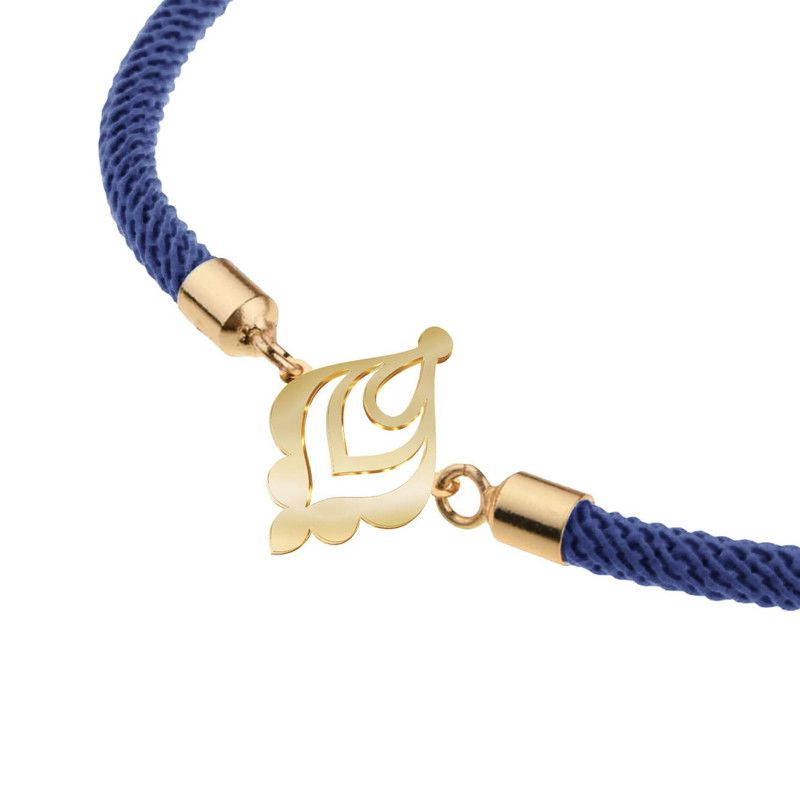 دستبند طلا 18 عیار زنانه مدوپد مدل اسلیمی کد D13-10549