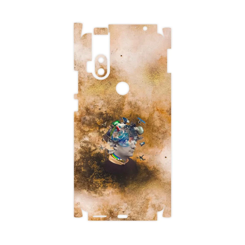 برچسب پوششی ماهوت مدل Collage of surreal Portrait of Men-FullSkin مناسب برای گوشی موبایل موتورولا One Hyper