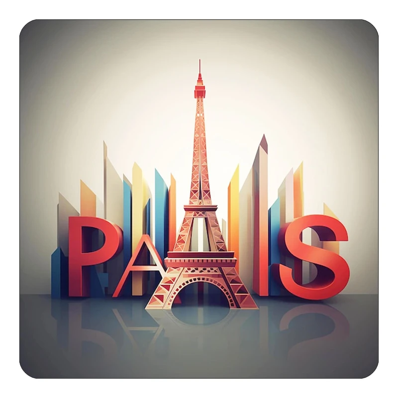 مگنت کاکتی طرح پاریس Paris مدل mp55314