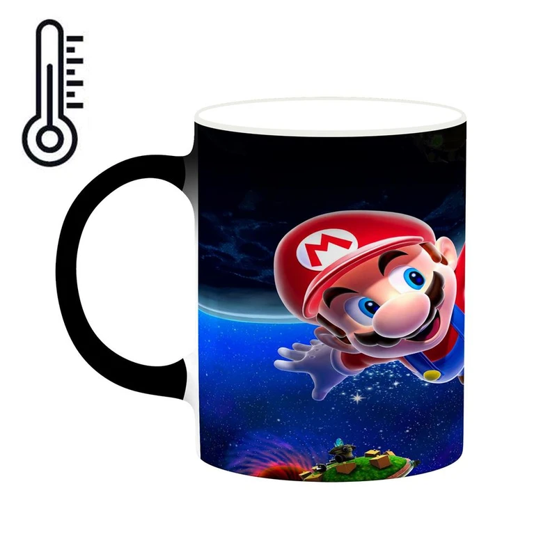 ماگ حرارتی کاکتی مدل بازی سوپر ماریو Super Mario Galaxy کد mgh30580